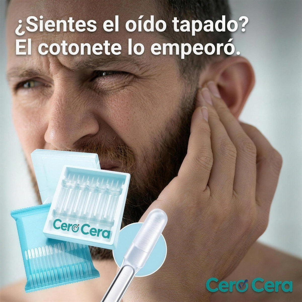 ¿Sientes el oído tapado?
