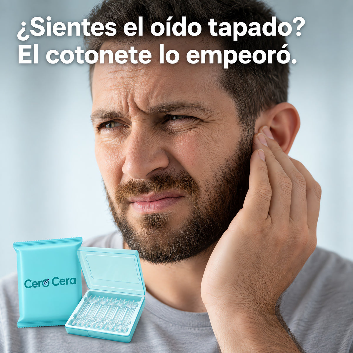 ¿Sientes el oído tapado? El cotonete lo empeoró