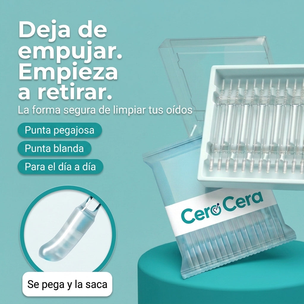 Cero Cera: deja de empujar, empieza a retirar
