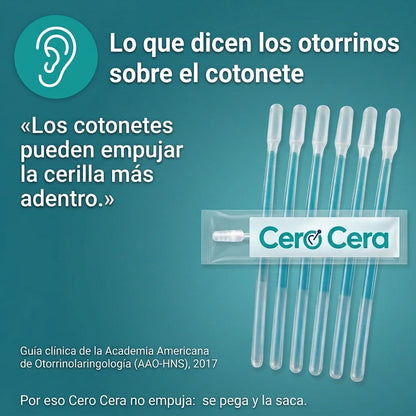 Lo que dicen los otorrinos sobre el cotonete