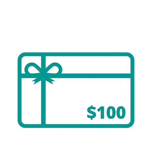 Tarjeta de regalo de $100